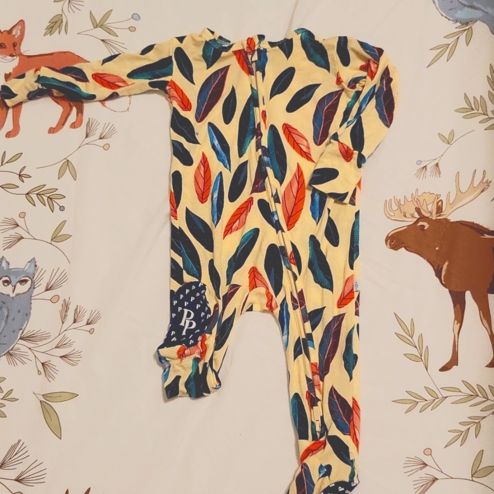 Posh Peanut Zippered One Piece
